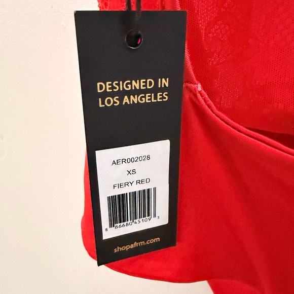 AFRM Scarlet Lace Bodysuit - Picture 3 of 3